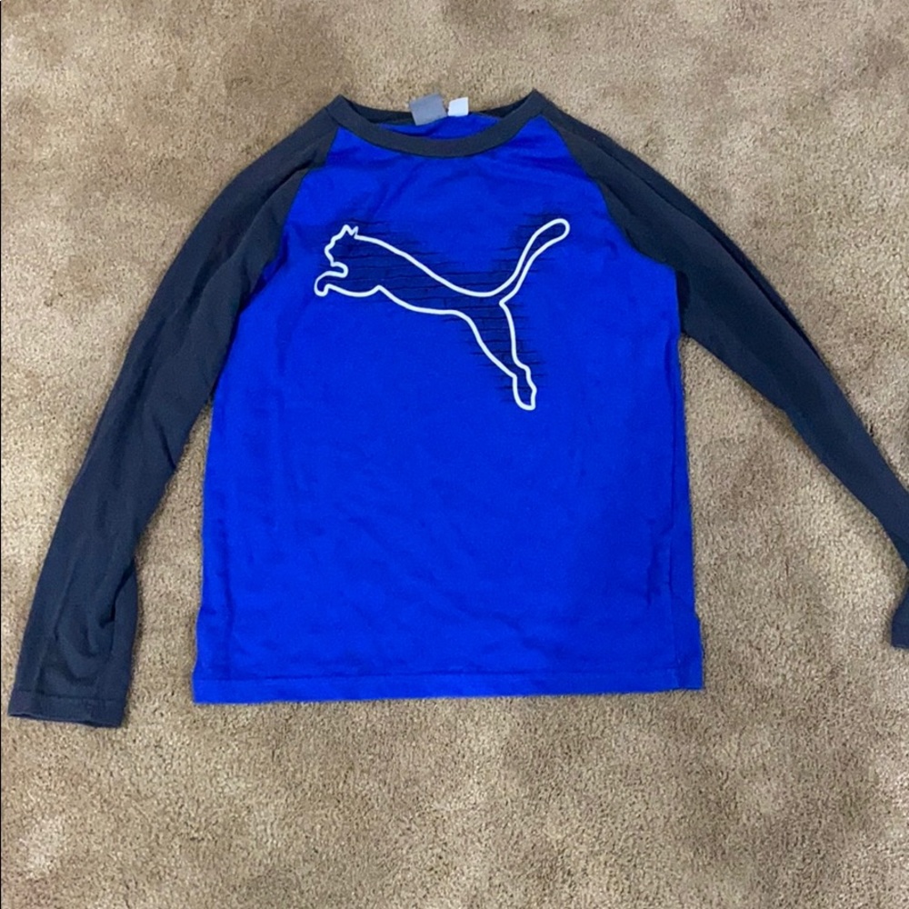 Boys Puma long sleeve size 10/12